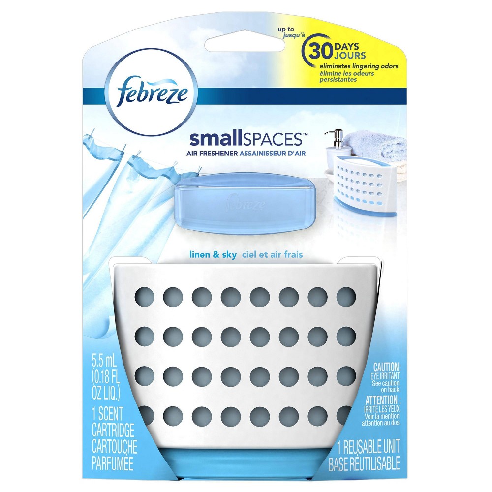 UPC 037000292159 product image for Febreze Small Spaces Linen & Sky Starter Kit Air Freshener - 1ct 5.5ml | upcitemdb.com