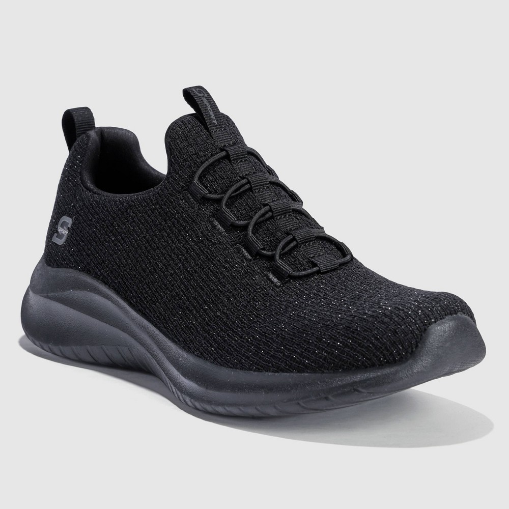S Sport By Skechers Women's Charlize 2.0 Slip-On Sneakers - Black 10: Cushioned Insole, Mesh Upper