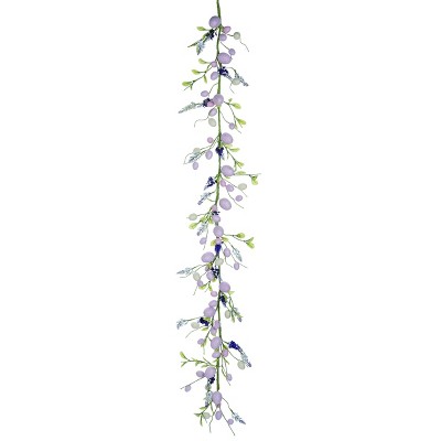 Transpac Foam 60 in. Multicolor Easter Pastel Egg Garland