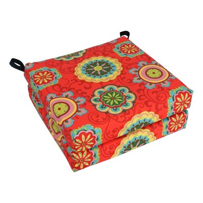 Blazing Needles, 16-inch Outdoor Cushion