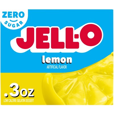 JELL-O Sugar Free Lemon Gelatin - 0.3oz