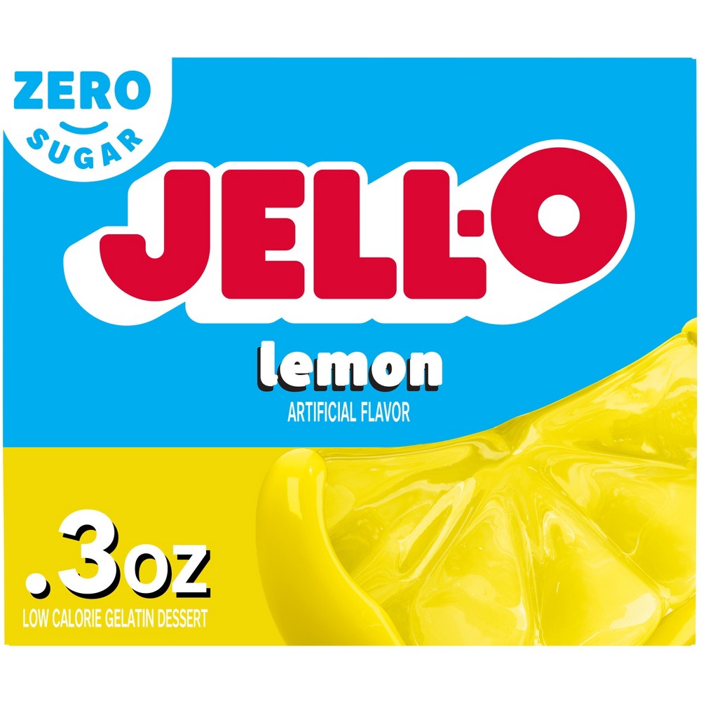 UPC 043000201367 product image for JELL-O Sugar Free Lemon Gelatin - 0.3oz | upcitemdb.com