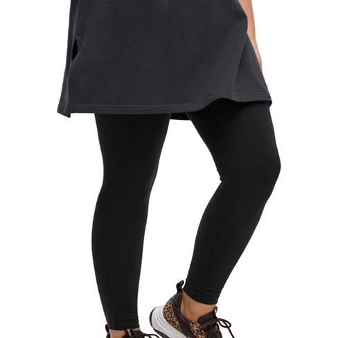 Jessica London Women's Plus Size Ponte Knit Leggings - 2X, Black