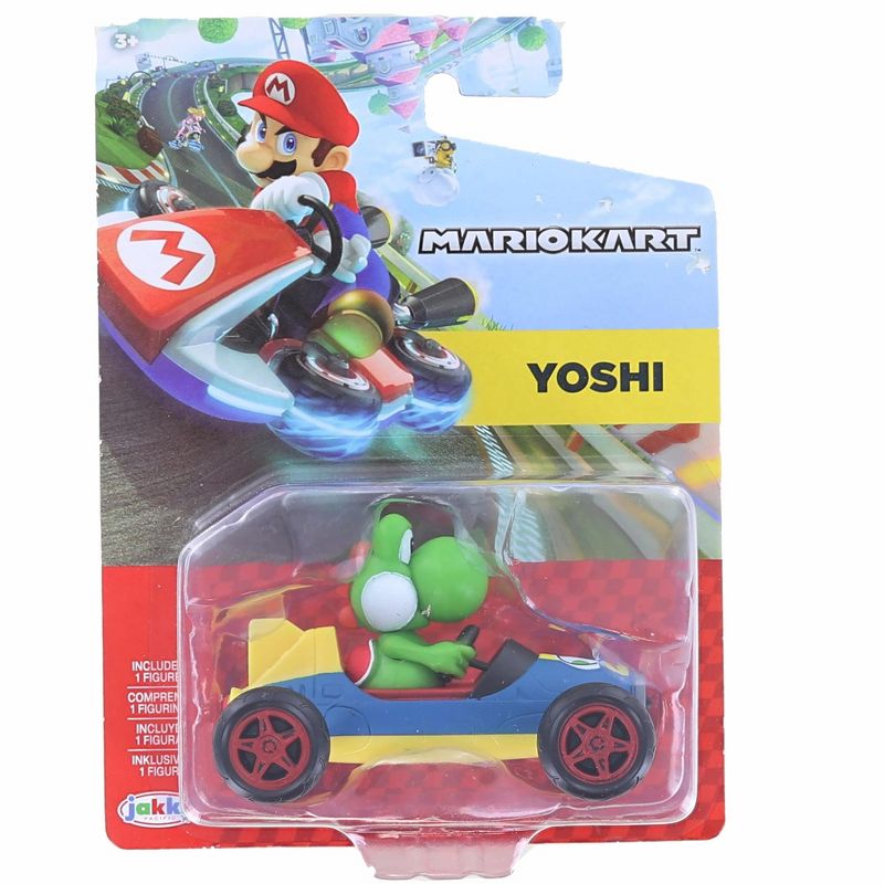 Jakks Pacific Super Mario Kart Racers Wave 5 | Yoshi, 1 of 3