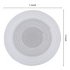 REGALWOVEN Rattan Indoor Outdoor Wipe Clean Kitchen Table Placemats 14 x 14 Inch 6 Pcs - 3 of 4