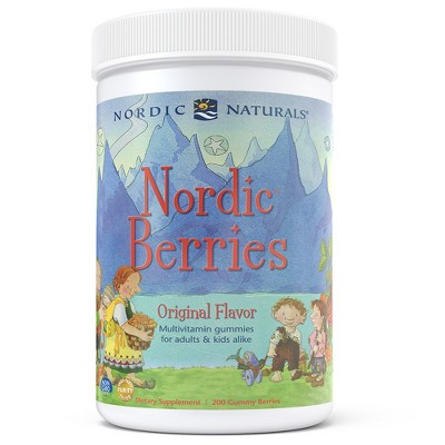 Nordic Naturals Nordic Berries Multivitamin - Vitamins & Nutrients 200 ...