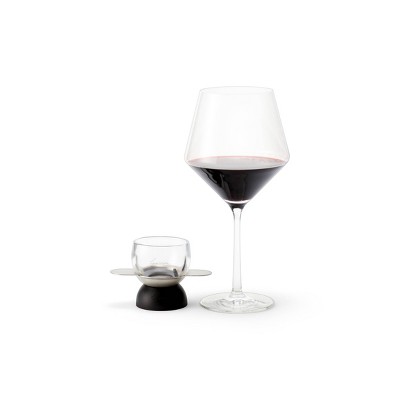Rabbit Glass and Stainless Steel Wine Aerator with Stand