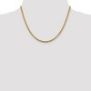 Black Bow Jewelry 3.5mm, 14k Yellow Gold Hollow Round Box Chain Necklace - 2 of 4