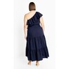 Women's Plus Size Farrah Dress - navy | CITY CHIC - 2 of 4