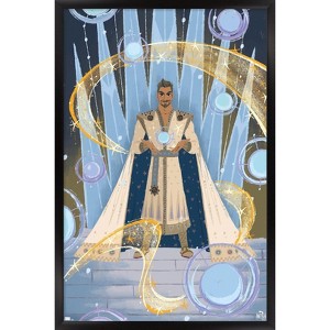 Trends International Disney Wish - Collage Poster 4 (King Magnifico) Framed Wall Poster Prints - 1 of 4