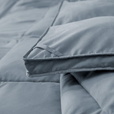 King Steel Gray Microfiber Medium Weight Duvet