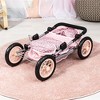 Bayer Design Dolls: Trendy Pram - Pink & Animal Print- Fits Dolls Up To 18" - 2 of 4