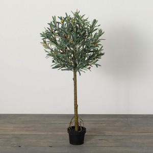 Sullivans Artificial Olive Tree 41"H; Green - 1 of 4