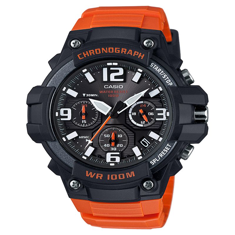 Men's Casio Analog Watch - Orange, 1 of 5