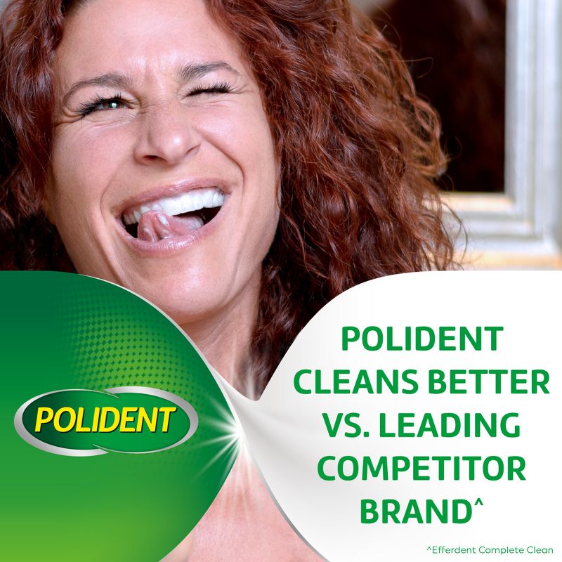 Polident Overnight 120ct Denture Cleaning Tablets, 5 of 12