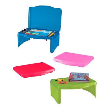 Mind Reader Sprout Collection, Portable Desk, Set of 2 - Blue