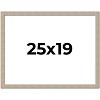 PosterPalooza | 25x19 Thin Barnwood Picture Frame, UV Acrylic, 2 Finishes - Grey and Black - 2 of 4