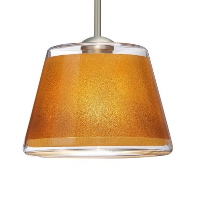 Besa Lighting Pica 9 1 - Light Pendant in  Satin Nickel