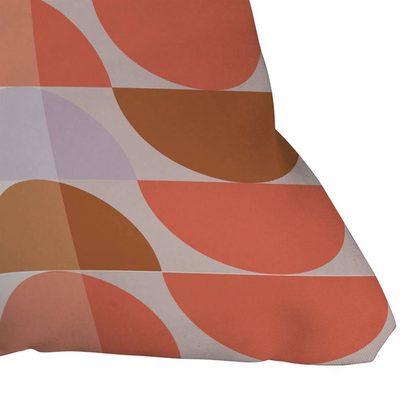 Thirty One Illustrations Plum And Tangerine Square Throw Pillow - Deny Designs, 4 of 7