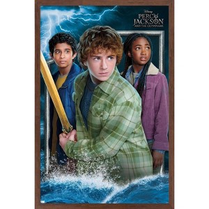 Trends International Disney Percy Jackson and The Olympians - Trio Framed Wall Poster Prints - 1 of 4