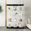 VYNXARIA Extra Large Glass Display Cabinet - 4 Shelves Curio Cabinet for Living Room & Office - 2 of 4