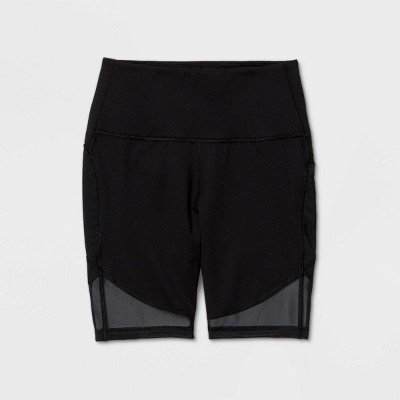 women's high rise biker shorts