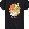Men's - Pokémon - Fidough Smoliv Pawmi Coffee Café Trio Short Sleeve Graphic T-Shirt - 2 of 4