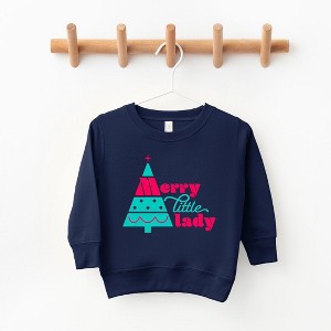The Juniper Shop Merry Little Lady Toddler Graphic Sweatshirt - 1 of 2