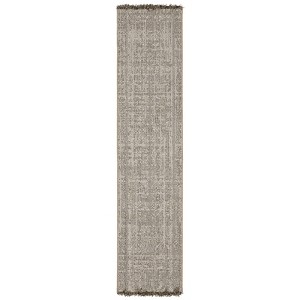 Captiv8e Designs Grimaldi Faded Textures Beige/Black Indoor/Outdoor Rug - 1 of 4