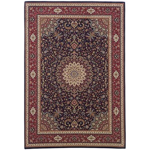 Oriental Weavers Ariana 095B3 Blue/ Red Indoor Area Rug - 4' x 6" - 1 of 3