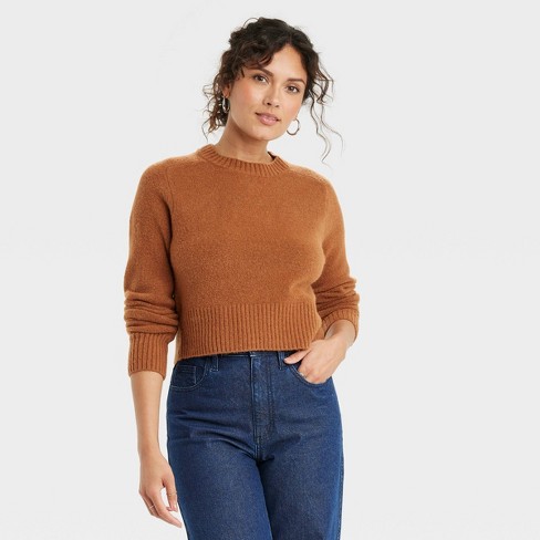 Women's Mock Turtleneck Cashmere-like Pullover Sweater - Universal