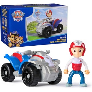 Paw Patrol, Ryder’s ATV Toy Vehicle with Collectible Action Figure - 1 of 4