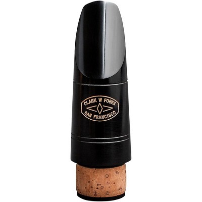 Clark W Fobes San Francisco 10K Clarinet Mouthpiece Level 2 2M*, Black 194744511554