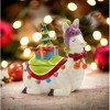 Kevins Gift Shoppe Ceramic Christmas Alpaca/Llama Candy Box - image 4 of 4