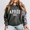 Simply Sage Market Women's Lightweight Garment Dyed Graphic Sweatshirt Apres Ski University - 2 of 4