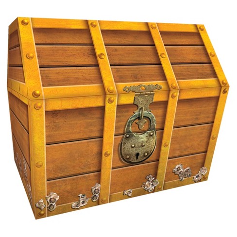 Cardboard Box Treasure Chest 