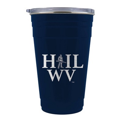 WVU, West Virginia Yeti Powder Coated 20oz Tumbler