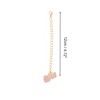Unique Bargains Butterfly Heart Cup Chain Charm Water Cup Pendant 1 Pc - 2 of 4