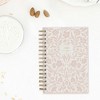 The Everygirl Wellness Planner January - December 2025 Frosted 5"x8" Daily/Monthly Wirebound Isabella Desert Rose - 2 of 4