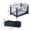 MYKKO 1-Second Setup 3-in-1 Playard for Babies - Heavy-Duty Steel Frame for Safe Sleep Space, Portable Crib with Zip Door - 2 of 4