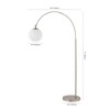 71" Nora Coastal Vintage Iron LED Floor Lamp (Includes LED Light Bulb) - JONATHAN Y - 3 of 4