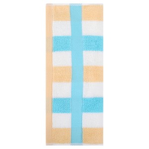 REGALWOVEN Striped Absorbent Soft Cotton Hand Towels for Bathroom 13" x 29" 2 Pcs - 1 of 4