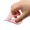 Unique Bargains Children Portable Short Handle Nail Scissors Toenail Clippers 3.15"x2.24"x0.39" 1 Pc - 2 of 4