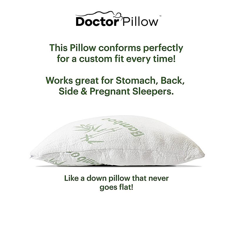 Dr Pillow Brijo  Shredded Memory Foam  2 PACK  Pillow, 5 of 7