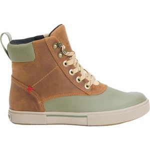 Women's Women's 6 in Leather Lace Ankle Deck Boot - 1 of 4