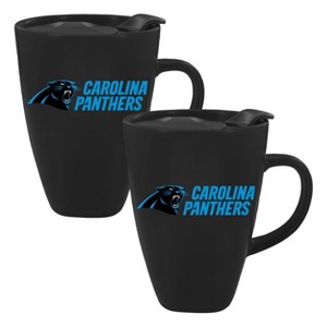 NFL Carolina Panthers Line Up 2pk Mug - 15oz - 1 of 3