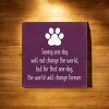 Slickblue Dog Rescue Quote Wood Sign, Routed Slot Hanging, Wall or Shelf Decor, Rustic Look, 7x7 Size, Color Options - 3 of 3