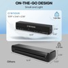 Crenova Laminator Machine, Black, 9" A4 Thermal Laminator with Fast Warm-Up, Dual-Temperature Hot & Cold Mode for Home, Office, School & Business - 2 of 4