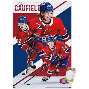 Trends International NHL Montreal Canadiens - Cole Caufield 22 Unframed Wall Poster Prints - 1 of 4