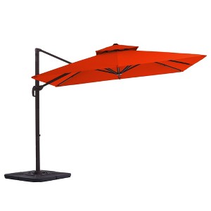 Hyleory 132'' Square Cantilever Umbrella - 1 of 4